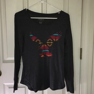 AE boho design graphic long sleeve